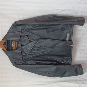 Harley Davidson leather motorcycle jacket